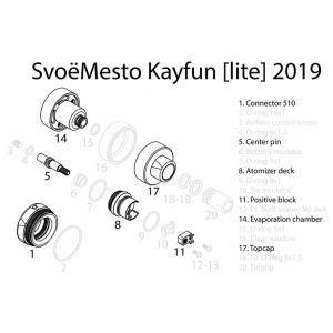 Kayfun [Lite] 2019 Replacement Parts
